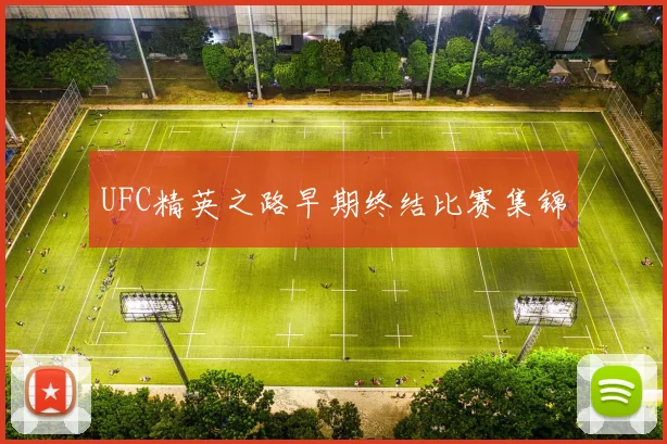 UFC精英之路早期终结比赛集锦